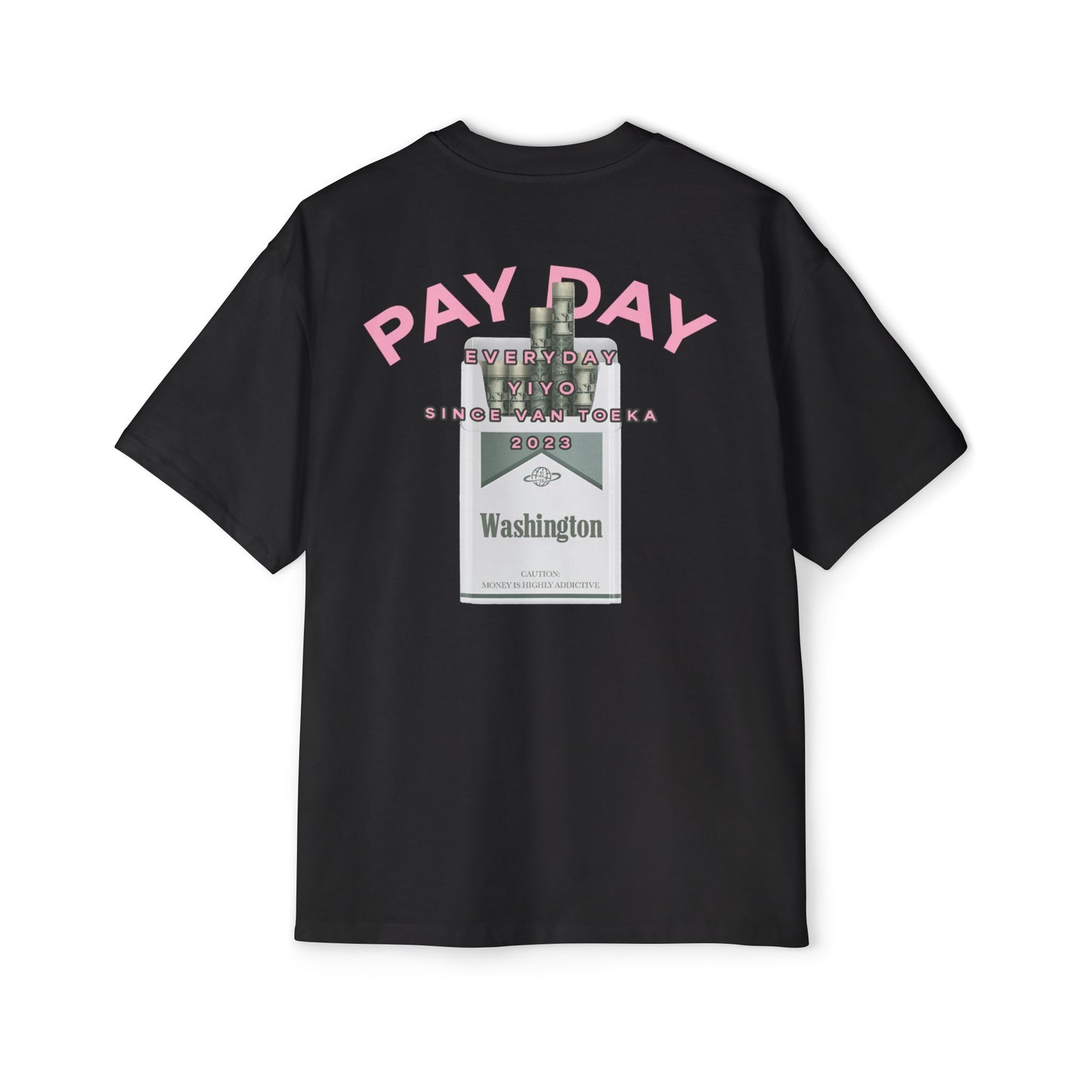 Money Is Addictive Back Print